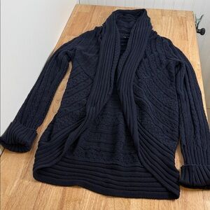 Size XL | Banana Republic | blue open front cardigan
